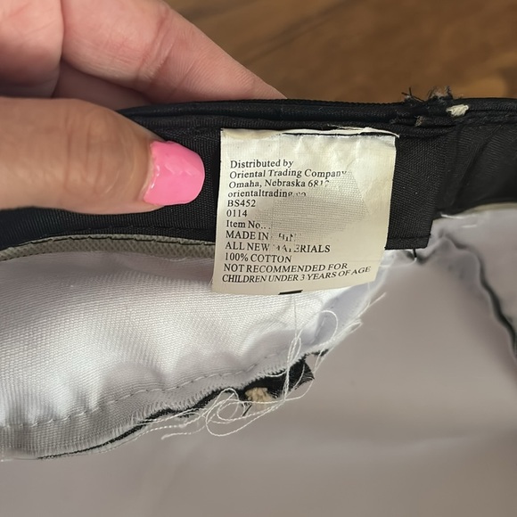 Captain Hat with Gold and Black Accents - Picture 4 of 5